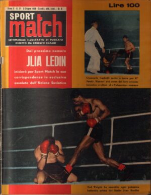 Rivista Sport Match N. 17 - 3 Giugno 1958
