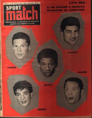 Rivista Sport Match N. 20 - 24 Giugno 1958