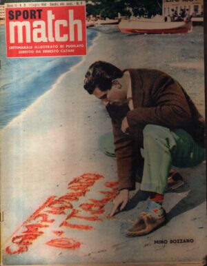 Rivista Sport Match N. 21 - 1 Luglio 1958