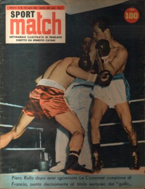 Rivista Sport Match N. 23 - 15 Luglio 1958