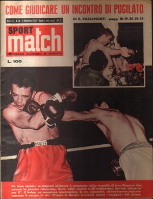 Rivista Sport Match N. 25 - 5 Settembre 1958
