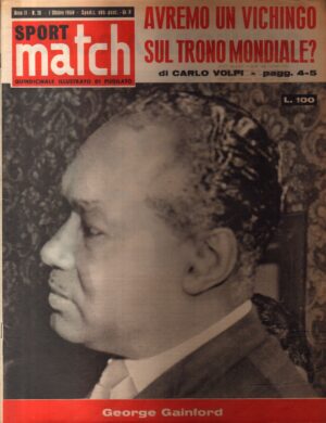 Rivista Sport Match N. 28 - 1 Ottobre 1958