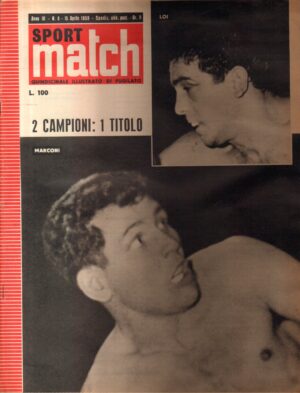 Rivista Sport Match N. 8 - 15 Aprile 1959