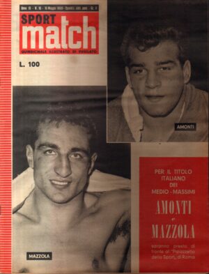 Rivista Sport Match N. 10 - 15 Maggio 1959