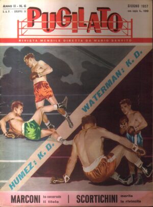 Rivista Pugilato N. 6 - Giugno 1957