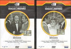 Melissa - Miniserie TV Completa DVD RAI (Episodi 1-6) (2 DVD) Sceneggiati Rai Giallo & Mistero - Versione da edicola DVD in Italiano