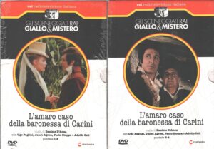 L'amaro caso della baronessa di Carini - Miniserie TV Completa DVD RAI (Episodi 1-4) (2 DVD) Sceneggiati Rai Giallo & Mistero - Versione da edicola DVD in Italiano