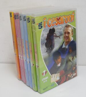 I Cesaroni. Prima Stagione 1 Completa. Episodi 1-26 con n. 7 DVD in Italiano Senza Cofanetto. Versione da edicola.