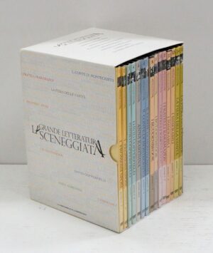La Grande Letteratura Sceneggiata. Raccolta Completa. 15 Custodie con n. 30 DVD in italiano con Cofanetto. Versione da edicola