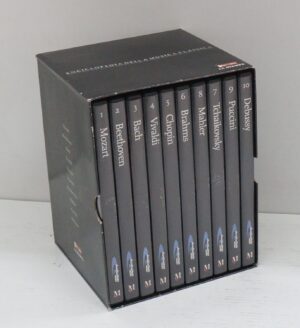 Enciclopedia della Musica Classica. Raccolta Completa con n. 10 DVD con Cofanetto. Versione da edicola