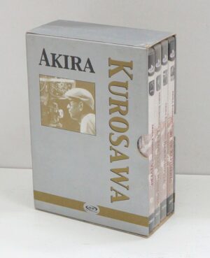 Akira Kurosawa. Cofanetto con n. 4 DVD in Giapponese