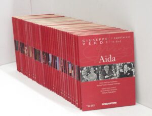 Giuseppe Verdi I Capolavori in Dvd. Raccolta Completa n. 40 DVD in Italiano. Versione da edicola