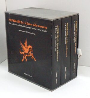 Memorabilia: Il futuro della Memoria. Cofanetto con n. 3 volumi di Francesco Perego ed. Laterza