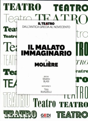 Il Malato Immaginario di Moliere - DVD Teatro dall'Antica Grecia al Novecento vol. 3 - Versione da edicola - DVD in Italiano