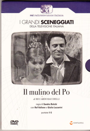 Il Mulino del Po (1963) - Miniserie DVD RAI Completa (2 DVD) (Episodi 1-5) - I grandi Sceneggiati Rai - Versione da edicola - DVD in Italiano