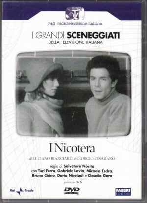 I Nicotera. Miniserie TV Completa Episodi 1-5 con n. 2 DVD in Italiano. I grandi Sceneggiati Rai. Versione da edicola
