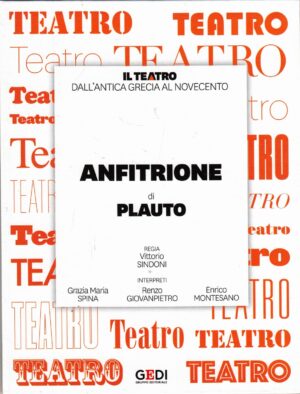 Anfitrione di Plauto. Teatro dall'Antica Grecia al Novecento vol. 4. DVD in Italiano. Versione da edicola