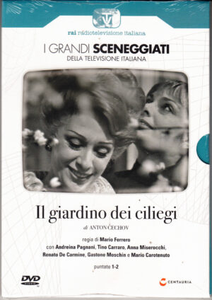 Il giardino dei ciliegi. Miniserie TV Completa Episodi 1-2 con n. 2 DVD in Italiano. I grandi Sceneggiati Rai. Versione da edicola. Nuovo