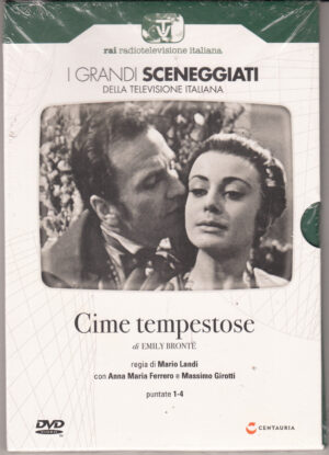Cime tempestose - Miniserie TV Completa DVD RAI (Puntate 1-4) (2 DVD) I Grandi Sceneggiati Rai - Versione da edicola DVD in Italiano