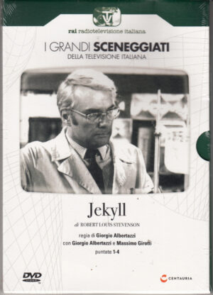 Jekyll. Miniserie TV Completa Episodi 1-4 con n. 2 DVD in Italiano. I grandi Sceneggiati Rai. Versione da edicola