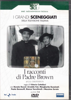 I racconti di Padre Brown - Miniserie Completa DVD RAI (Episodi 1-6) (2 DVD) Grandi Sceneggiati Rai - Versione da edicola - DVD in Italiano