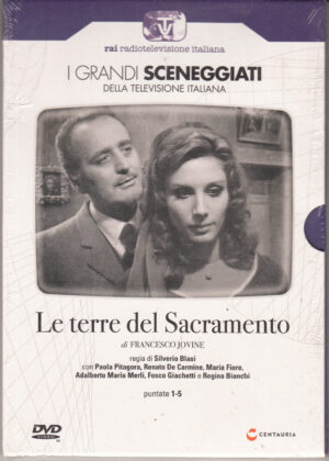 Le terre del Sacramento. Miniserie TV Completa Episodi 1-5 con n. 2 DVD in Italiano. I grandi Sceneggiati Rai. Versione da edicola