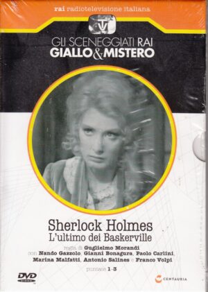 Sherlock Holmes: L'ultimo dei Baskerville - Miniserie Completa DVD RAI (Episodi 1-3) Sceneggiati Rai Giallo & Mistero - Versione da edicola - DVD in Italiano