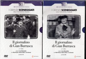 Il Giornalino di Gian Burrasca. Miniserie TV Completa Episodi 1-8. DVD in Italiano. I grandi Sceneggiati Rai. Versione da edicola