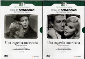 Una tragedia Americana. Miniserie TV Completa Episodi 1-7. DVD in Italiano. I grandi Sceneggiati Rai. Versione da edicola