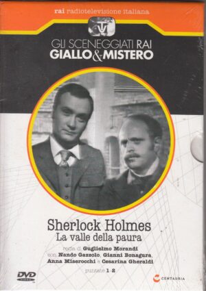 La Valle della Paura - Sherlock Holmes - DVD RAI Parte Prima (Episodi 1-2) Gli Sceneggiati Rai Giallo & Mistero - Versione da edicola - DVD in Italiano