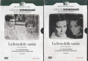 La fiera della vanità - Miniserie Completa DVD RAI (Episodi 1-7)  I grandi Sceneggiati Rai - Versione da edicola - DVD in Italiano