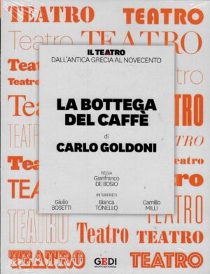 La bottega del caffe' di Carlo Goldoni. Teatro dall’Antica Grecia al Novecento vol. 36. DVD in Italiano. Versione da edicola
