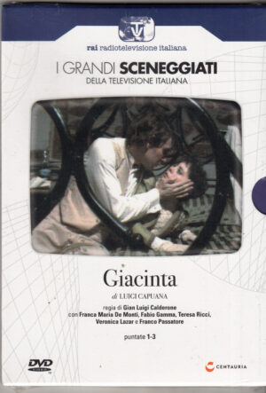 Giacinta. Miniserie TV Completa Episodi 1-3 con n. 2 DVD in Italiano. I grandi Sceneggiati Rai. Versione da edicola