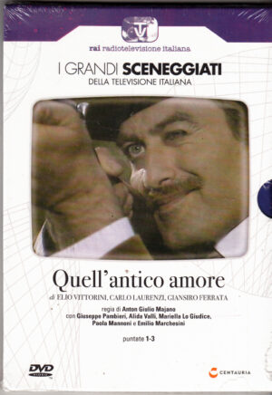Quell'antico amore. Miniserie TV Completa Episodi 1-3 con n. 2 DVD in Italiano. I grandi Sceneggiati Rai. Versione da edicola