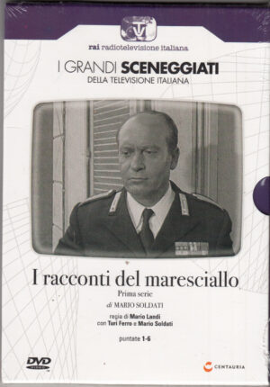 I Racconti del Maresciallo. Miniserie TV Completa Episodi 1-6 con n. 2 DVD in Italiano. I grandi Sceneggiati Rai. Versione editoriale