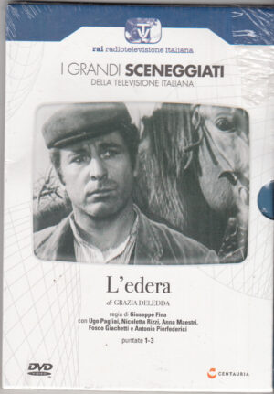 L'Edera - Miniserie Completa DVD RAI (Episodi 1-3) (2 DVD) Grandi Sceneggiati Rai - Versione da edicola - DVD in Italiano