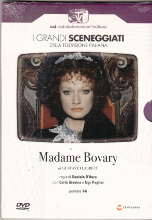 Madame Bovary - Miniserie Completa DVD RAI (Episodi 1-6) (2 DVD) Grandi Sceneggiati Rai - Versione da edicola - DVD in Italiano