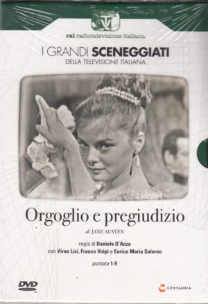 Orgoglio e Pregiudizio. Miniserie TV Completa (Episodi 1-5) con n. 2 DVD in Italiano. I grandi Sceneggiati Rai. Versione da edicola
