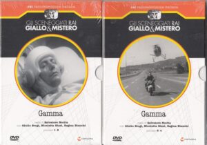 Gamma. Miniserie TV Completa (Episodi 1-4) con n. 2 DVD in Italiano. Sceneggiati Rai Giallo & Mistero. Versione da edicola