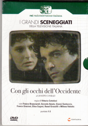 Con gli occhi dell'Occidente. Miniserie TV Completa Episodi 1-3 con n. 2 DVD in Italiano. I grandi Sceneggiati Rai. Versione da edicola