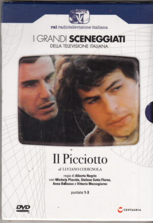 Il Picciotto. Miniserie TV Completa Episodi 1-3 con n. 2 DVD in Italiano. I grandi Sceneggiati Rai. Versione da edicola