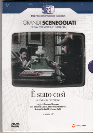 E' stato cosi'. Miniserie TV Completa Episodi 1-2. DVD in Italiano. I grandi Sceneggiati Rai. Versione da edicola