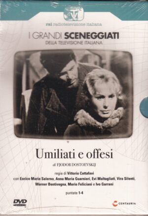 Umiliati e offesi (Enrico Maria Salerno) Miniserie TV Completa DVD RAI (Episodi 1-4) (2 DVD) I grandi Sceneggiati Rai - Versione da edicola DVD in Italiano