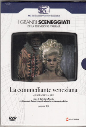 La Commediante Veneziana - Miniserie Completa DVD RAI (Episodi 1-5) (2 DVD) Grandi Sceneggiati Rai - Versione da edicola - DVD in Italiano