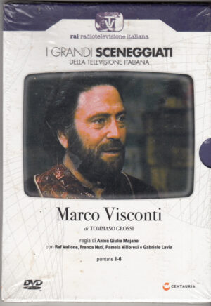 Marco Visconti. Miniserie TV Completa Episodi 1-6 con n. 2 DVD in Italiano. I grandi Sceneggiati Rai. Versione da edicola