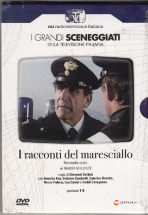 I Racconti del Maresciallo. Miniserie TV Completa Episodi 1-6 con n. 2 DVD in Italiano. I grandi Sceneggiati Rai. Versione da edicola