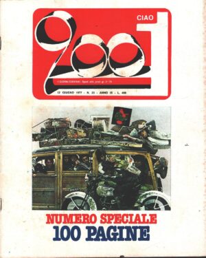 Rivista Ciao 2001 n. 23 del 12 Giugno 1977 - In copertina Numero Speciale