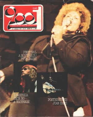 Rivista Ciao 2001 n. 30 del 31 Luglio 1977 - In copertina Etta James