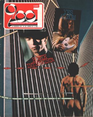 Rivista Ciao 2001 n. 32 del 14 Agosto 1977 - In copertina David Bowie
