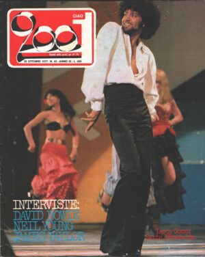 Rivista Ciao 2001 n. 43 del 30 Ottobre 1977 - In copertina Leroy Gomez